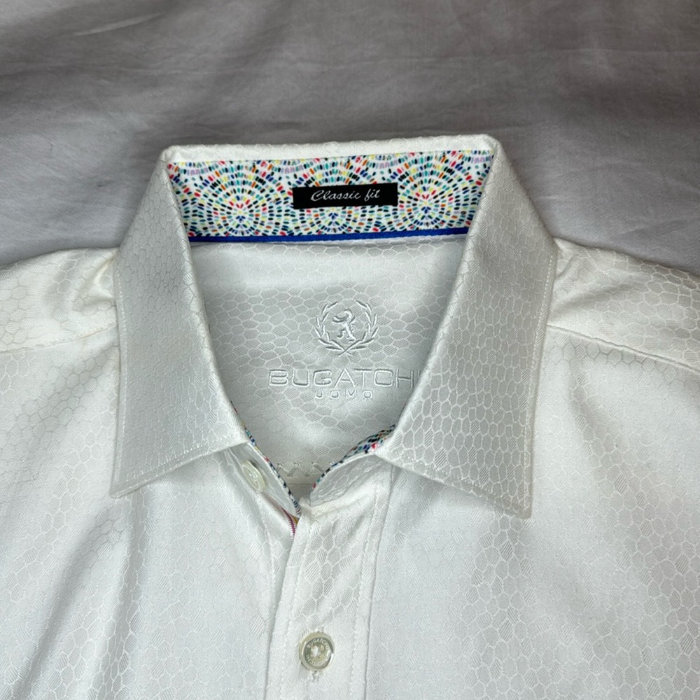 Men’s Bugatchi Uomo Button Down - image 4